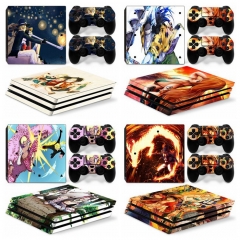 4 Styles One Piece Game PS4 Pro Pasting Sticker Skin Stickers