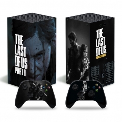 The Last of Us Skin Stickers Removable Cover PVC Stickers For Xbox Series X Console and 2 Controllers