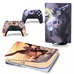 2 Styles NieR: Automata Game PS5 Pasting Sticker Skin Stickers