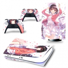 3 Styles Saekano: How to Raise a Boring Girlfriend Game PS5 Pasting Sticker Skin Stickers