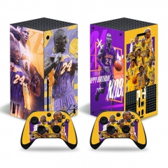 NBA Star Skin Stickers Removable Cover PVC Stickers For Xbox Series X Console and 2 Controllers