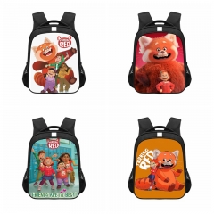 27 Styles Turning Red For Teenager Student Colorful Printing Anime Backpack Bag