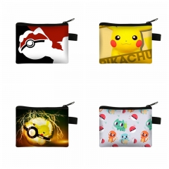 39 Styles Pokemon Polyester For Student Single Layer Storage Bag Anime Coin Purse