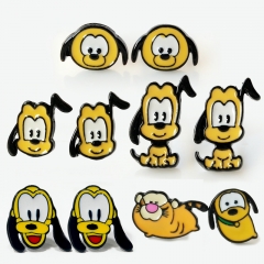 5 Styles Disney Pluto the Pup Alloy Earring Fashion Jewelry Cartoon Fancy Girls Anime Earrings