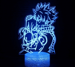 2 Styles 2 Different Bases Fairy Tail Anime 3D Nightlight with Remote Control