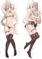 Virtual Youtuber Sexy Girl Body Pillow Pattern Cartoon Character Bolster Body Anime Pillow (50*150cm)