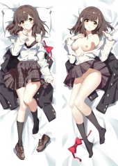 Shave and Pick Up High School Sexy Girl Body Pillow Pattern Cartoon Character Bolster Body Anime Pillow (50*150cm)
