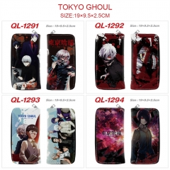 8 Styles Tokyo Ghoul Cartoon Character Anime PU Zipper Wallet Purse