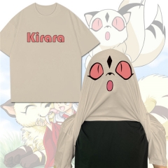 Inuyasha Funny Pattern Cosplay Color Printing Anime T shirt