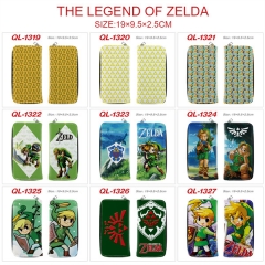9 Styles The Legend Of Zelda Cartoon Character Anime PU Zipper Wallet Purse