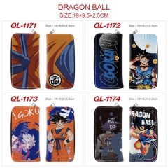 8 Styles Dragon Ball Z Cartoon Character Anime PU Zipper Wallet Purse