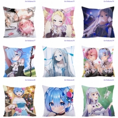 3 Sizes 12 Styles Re: Zero/Re:Life in a Different World from Zero Cartoon Pattern Decoration Anime Pillow