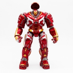 18CM Iron Man Maiver Hulk Anime PVC Figure With Light