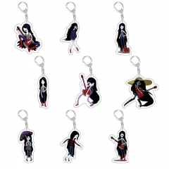 9 Styles Adventure Time Marceline the Vampire Queen Acrylic Anime Keychain