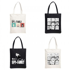 12 Styles SPY×FAMILY Large Capacity  Anime Canvas Bag Tote Bag Shopping Bag