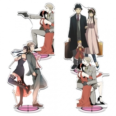 4 Styles 20CM SPY×FAMILY Anime Standing Plates
