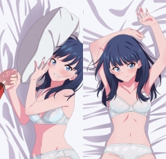 SSSS.GRIDMAN Sexy Girl Body Pillow Pattern Cartoon Character Bolster Body Anime Pillow (40*70cm)