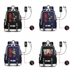 10 Styles SPY×FAMILY Large Capacity  Anime Canvas Backpack Bag
