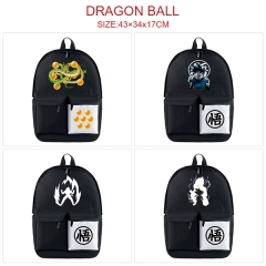 8 Styles Dragon Ball Z Nylon Waterproof Black Anime Backpack Bag