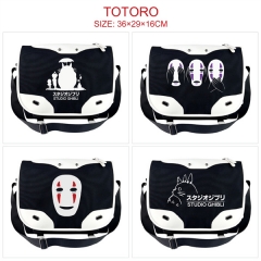 7 Styles My Neighbor Totoro Color-block Leather Anime Cosplay Cartoon PU Diagonal Package Bag