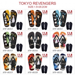10 Styles Tokyo Revengers Summer Beach Anime Flip Flops Slipper