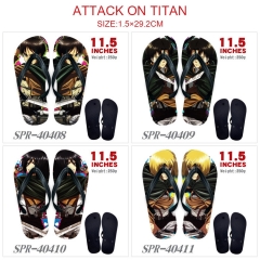 7 Styles Attack on Titan Summer Beach Anime Flip Flops Slipper