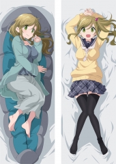 (50*150cm) Yuru Camp/Laid-Back Camp Pillow Pattern Cartoon Character Bolster Body Anime Pillow