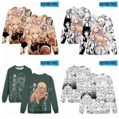10 Styles My Dress-Up Darling Cosplay 3D Digital Print Anime Hoodie