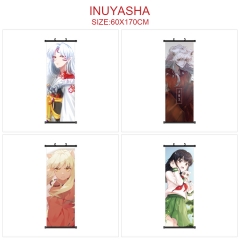 4 Styles Inuyasha Waterproof Wall Scroll Anime Wallscrolls （60*170cm）
