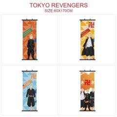 5 Styles Tokyo Revengers Waterproof Wall Scroll Anime Wallscrolls （60*170cm）