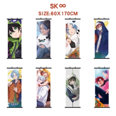 9 Styles SK∞/SK8 the Infinity Waterproof Wall Scroll Anime Wallscrolls （60*170cm）