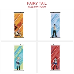 7 Styles Fairy Tail Waterproof Wall Scroll Anime Wallscrolls （60*170cm）