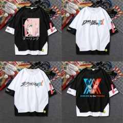 22 Styles DARLING in the FRANXX Cosplay Unisex Anime T shirt