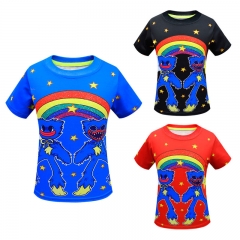 3 Colors Poppy Playtime Canvas Cosplay Costume T Shirt For Children