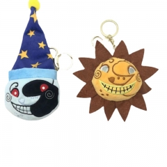 2 Styles clown doll Sundrop Anime Keychain10CM