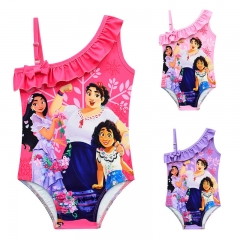 3 Colors Encanto Canvas Cosplay Costume Swimsuit/Swimwear For Children