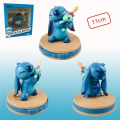 11CM Lilo & Stitch Movie Character Anime PVC Figure Model Toy