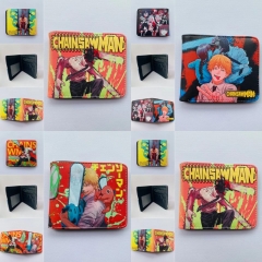 3 Styles Chainsaw Man Coin Purse Short Anime Wallet