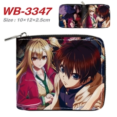 2 Styles Battle in 5 Seconds After Meeting Cartoon Short Coin Purse Anime Wallet