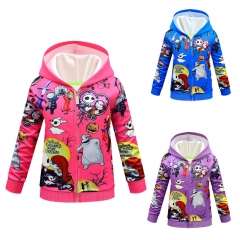 3 Colors The Nightmare Before Christmas Canvas Cosplay Costume Hoodie For Children