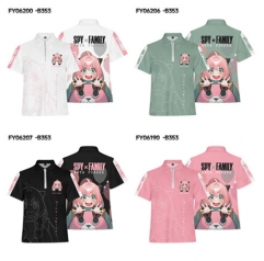 4 Styles SPY×FAMILY Cosplay Cartoon Anime T Shirt