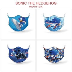 5 Styles Sonic the Hedgehog Cartoon Color Printing Anime Mask