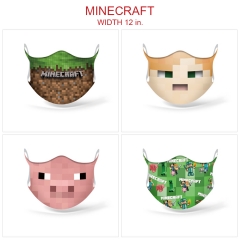 8 Styles Minecraft Cartoon Color Printing Anime Mask