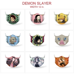 21 Styles Demon Slayer: Kimetsu no Yaiba Cartoon Color Printing Anime Mask
