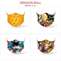 6 Styles Dragon Ball Z Cartoon Color Printing Anime Mask