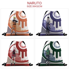 5 Styles Naruto 3D Digital Print Anime Drawstring Bags