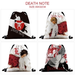 6 Styles Death Note 3D Digital Print Anime Drawstring Bags