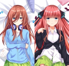 (40*70cm) 3 Styles The Quintessential Quintuplets Sexy Girl Body Pillow Pattern Cartoon Character Bolster Body Anime Pillow