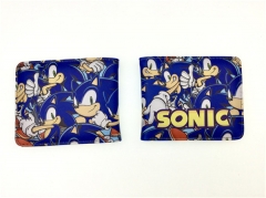 2 Styles Sonic the Hedgehog PU Purse Anime Short Wallet