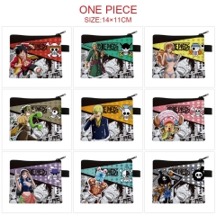 20 Styles One Piece Cartoon Coin Purse Anime Wallet